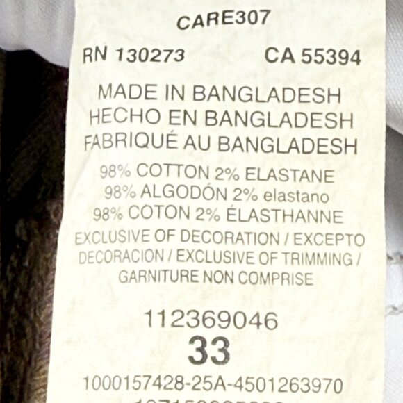 Lee Workwear Men's Carpenter Dark Khaki Shorts Sz 33 Heavy Duty Pockets Tool NWT - Picture 8 of 13